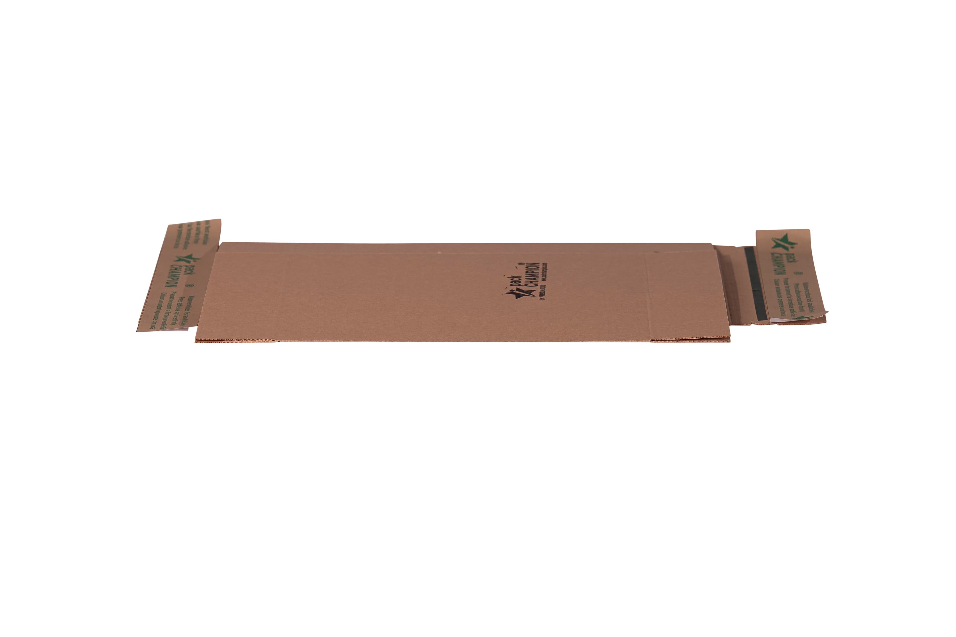 CO2‑MASTER brievenbusdoos bruin met 2x zelfklevende sluiting en scheurstrip