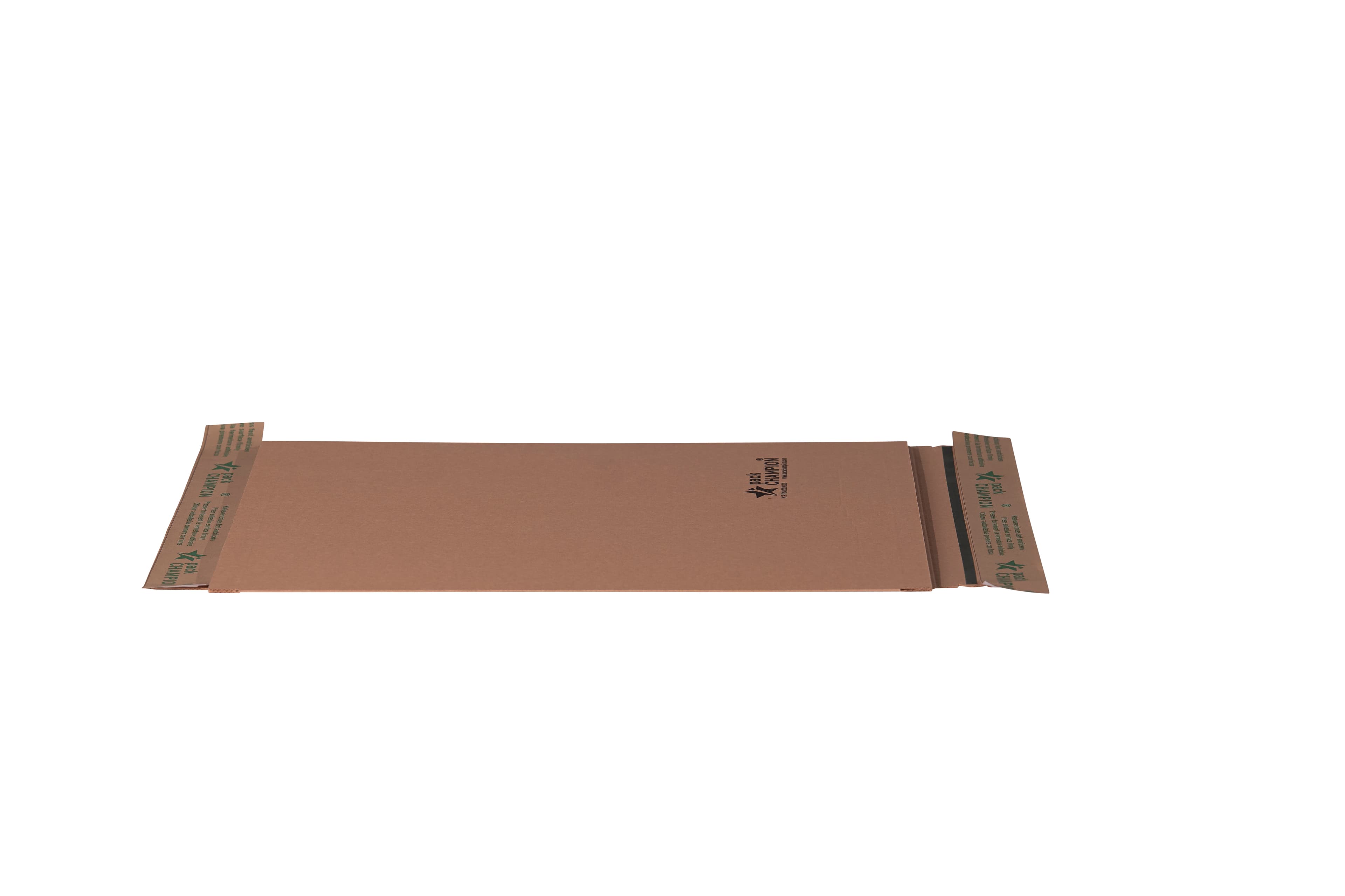 CO2‑MASTER brievenbusdoos bruin met 2x zelfklevende sluiting en scheurstrip