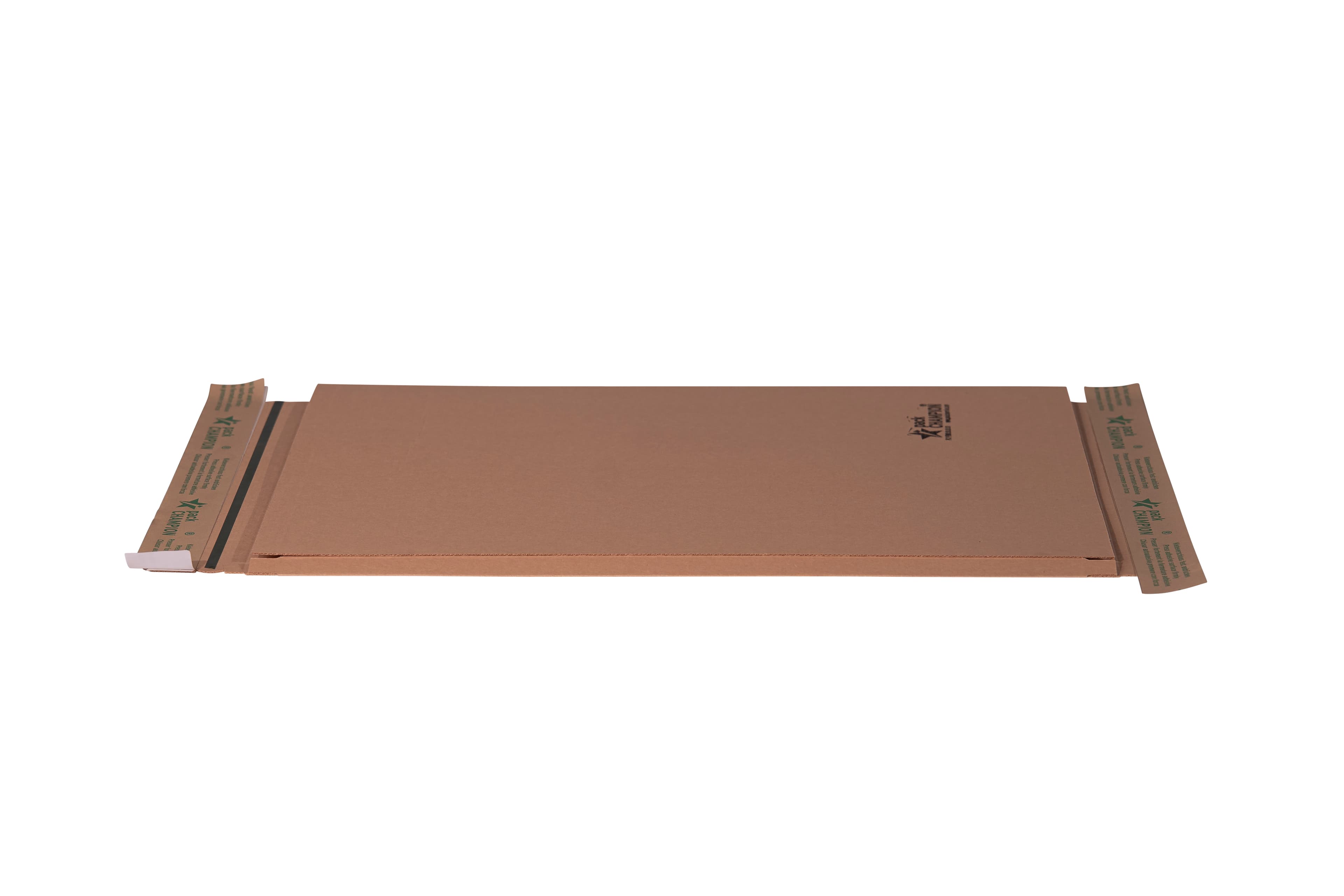 CO2‑MASTER brievenbusdoos bruin met 2x zelfklevende sluiting en scheurstrip