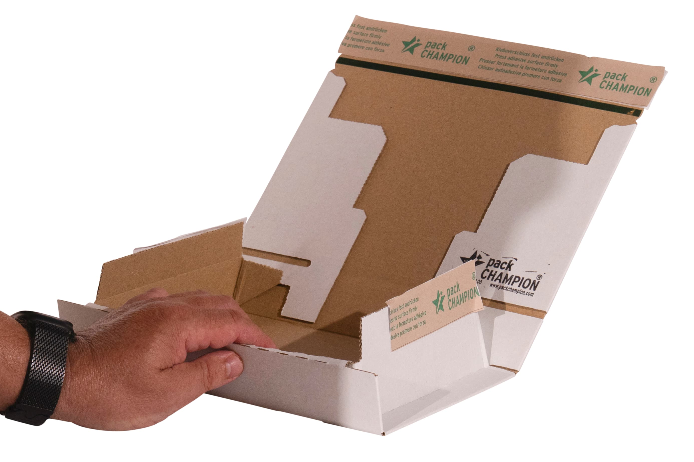 Packbox weiß