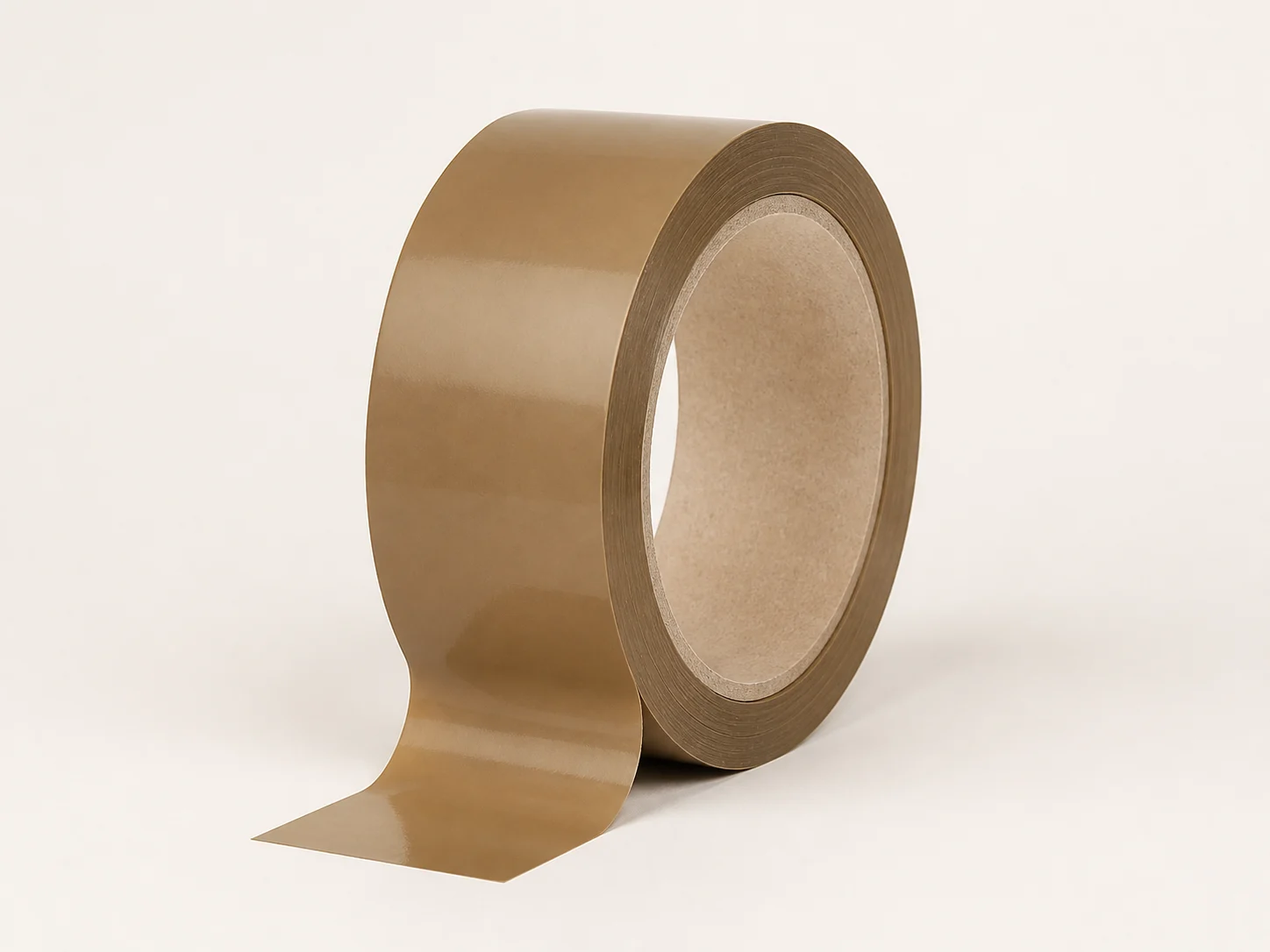 Verpakkingstape papier wit 50 mm x 50 m